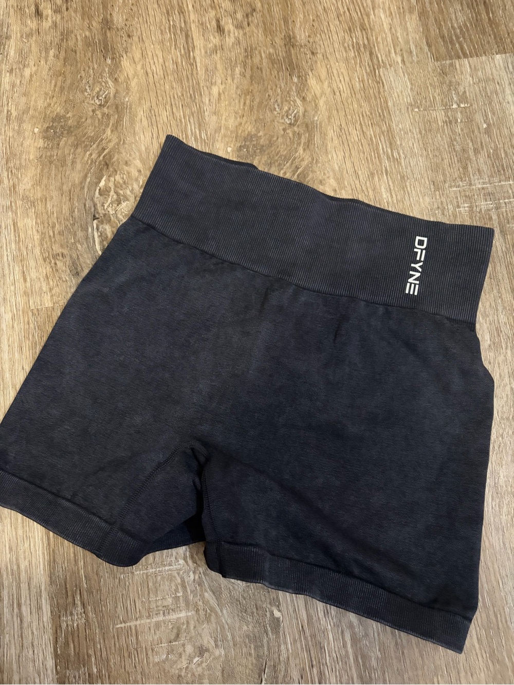 Dfyne Charcoal Biker Shorts